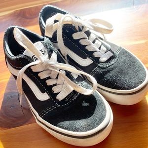 Little Boys Vans sneakers.  Gently used.